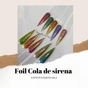 Set Foil Cola de Sirena