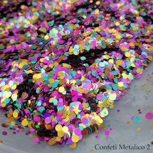 Decoración Confeti Metálico 2