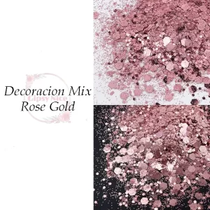 Decoración Mix Rose Gold