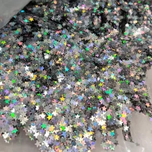 Decoración Estrella Tornasol