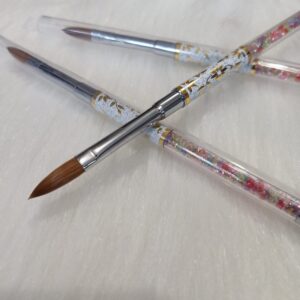 Pincel Kolinsky Floreado
