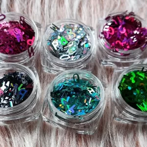 Charola Acetato Letras Chicas