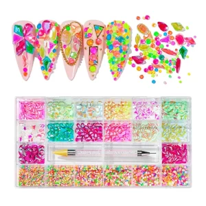 Caja de Cristales Neon