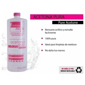 Acetona Pura Fantasy Nails