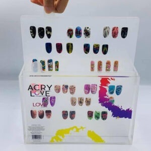 Caja Exhibidora de Diseños Acry Love