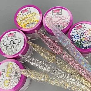 Acrilico Glass Fantasy Nails