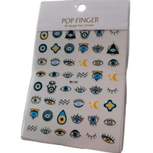 Sticker Ojo Turco Me 134