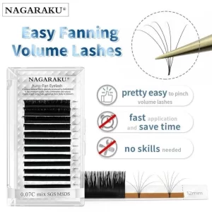 Blister Nagaraku Auto Fans Eyelash