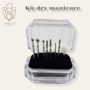 Kit Dry Manicure Bits Nailux
