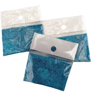Decoracion Glitter Azul
