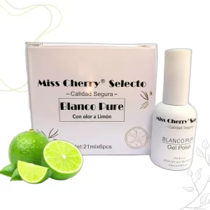 Gel Blanco Puro Miss Cherry
