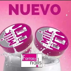 Acrilico Milk Fantasy Nails