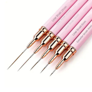 Pincel Linner Kalanzi 5 Pinceles (Paquete)