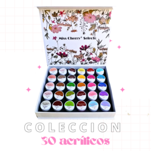 Coleccion 30 Acrílicos Miss Cherry